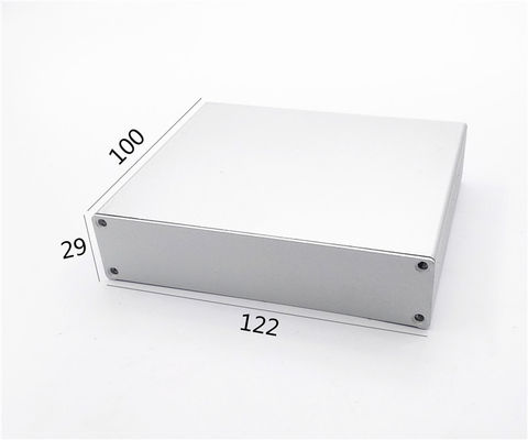 122*29*100m m electrónico blanco sacaron la caja de aluminio