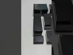 Círculos de plástico de color negro IP66 caja de unión de plástico a prueba de intemperie 170 * 120 * 100mm