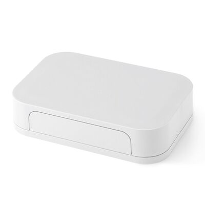 100*67*23 mm Casa de red de comunicación de IoT blanca con superficie de textura