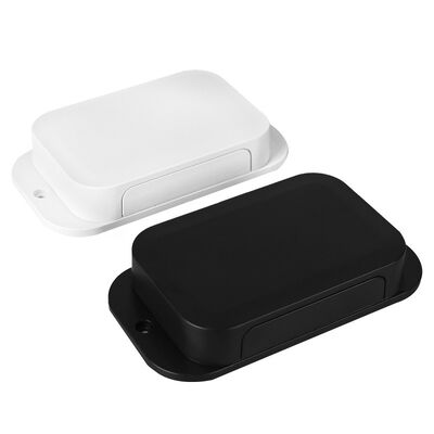 Casilla de plástico pequeño de 100 * 67 * 23 mm para DIY IoT Casilla de red de comunicación con orejas de montaje