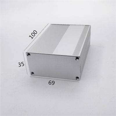 cuerpo dividido 69*35*100m m que pule con chorro de arena las cajas de aluminio sacadas superficiales del recinto