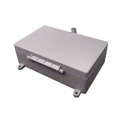 Recinto de aluminio impermeable con bisagras del soporte IP65 de la pared